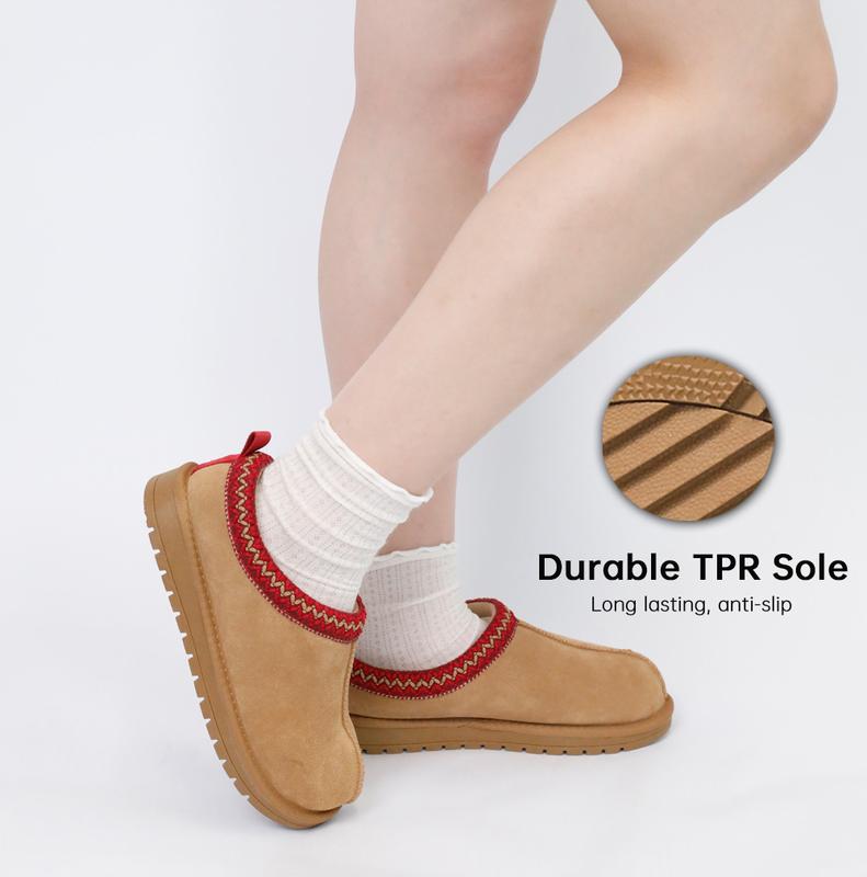 KURA NANA™ 編み込みレザー × スエードスリッパ（アウトドア仕様）